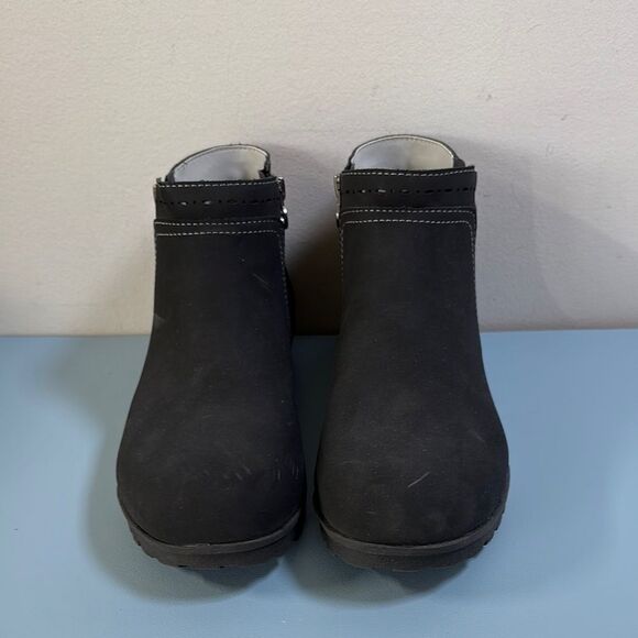 JSport Black Jenna Ankle Boots W9 - Picture 3 of 6